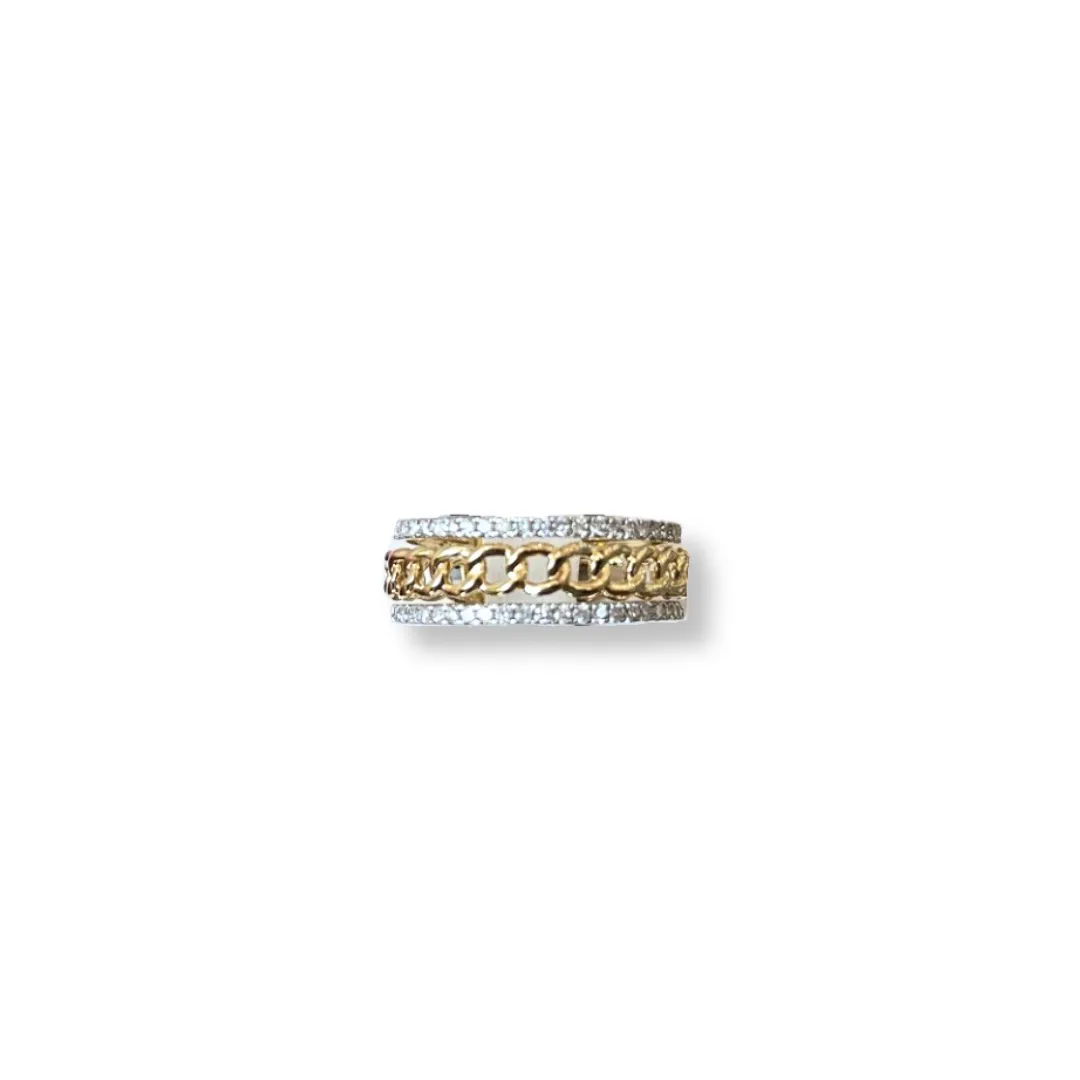 0.40CT Triple Layer Diamond Ring