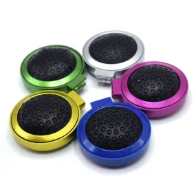 1 Pcs New Girls Portable Mini Folding Comb Airbag Massage Round Travel Hair brush With Mirror Cute Round Hair