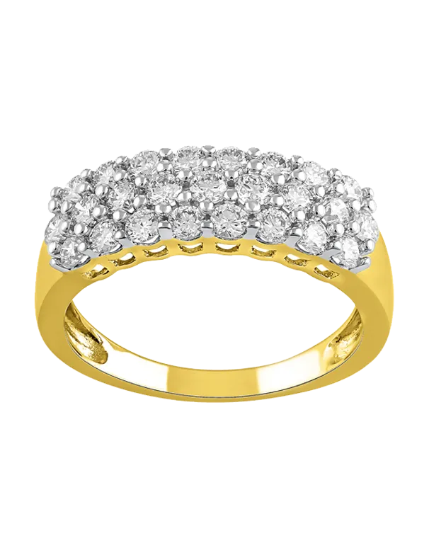 14ct Yellow Gold Diamond Ring - 783547