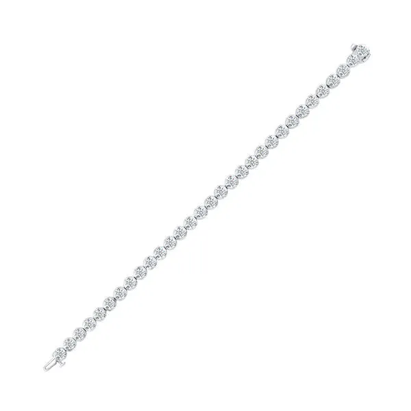 14Kt White Gold Diamond (10Ctw) Bracelet