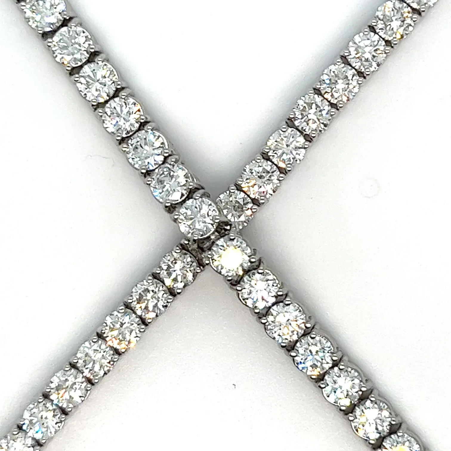 14kt White Gold Diamond Tennis Bracelet