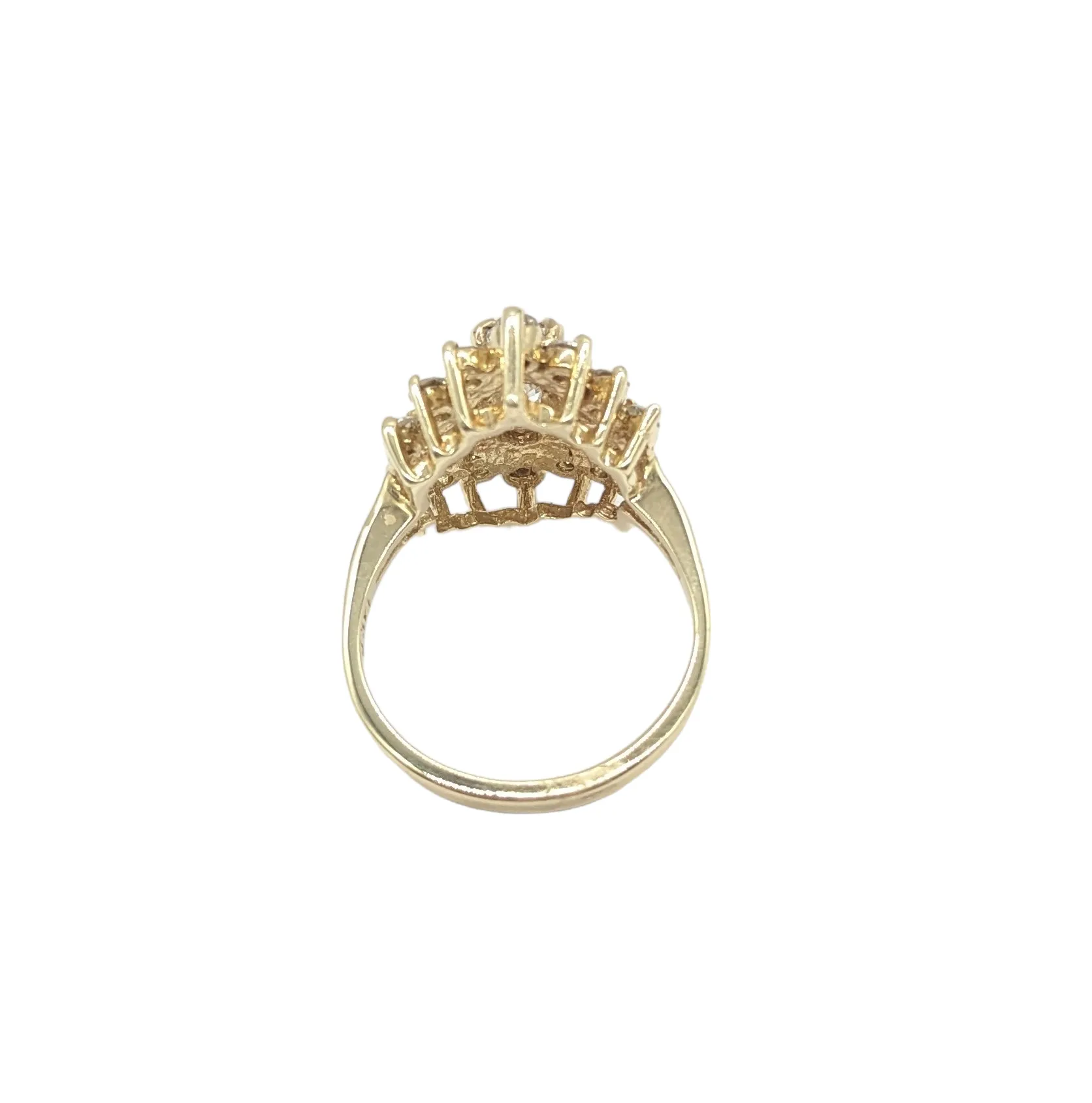 2.10 Carat Marquise with Double Chevron Design