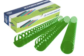 32mm Comb Binding Rings 50-Box Green