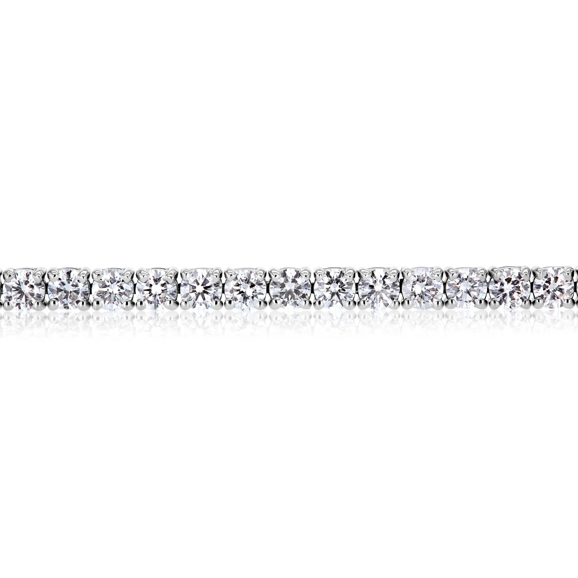 6 CTW Lab Diamond Tennis Bracelet