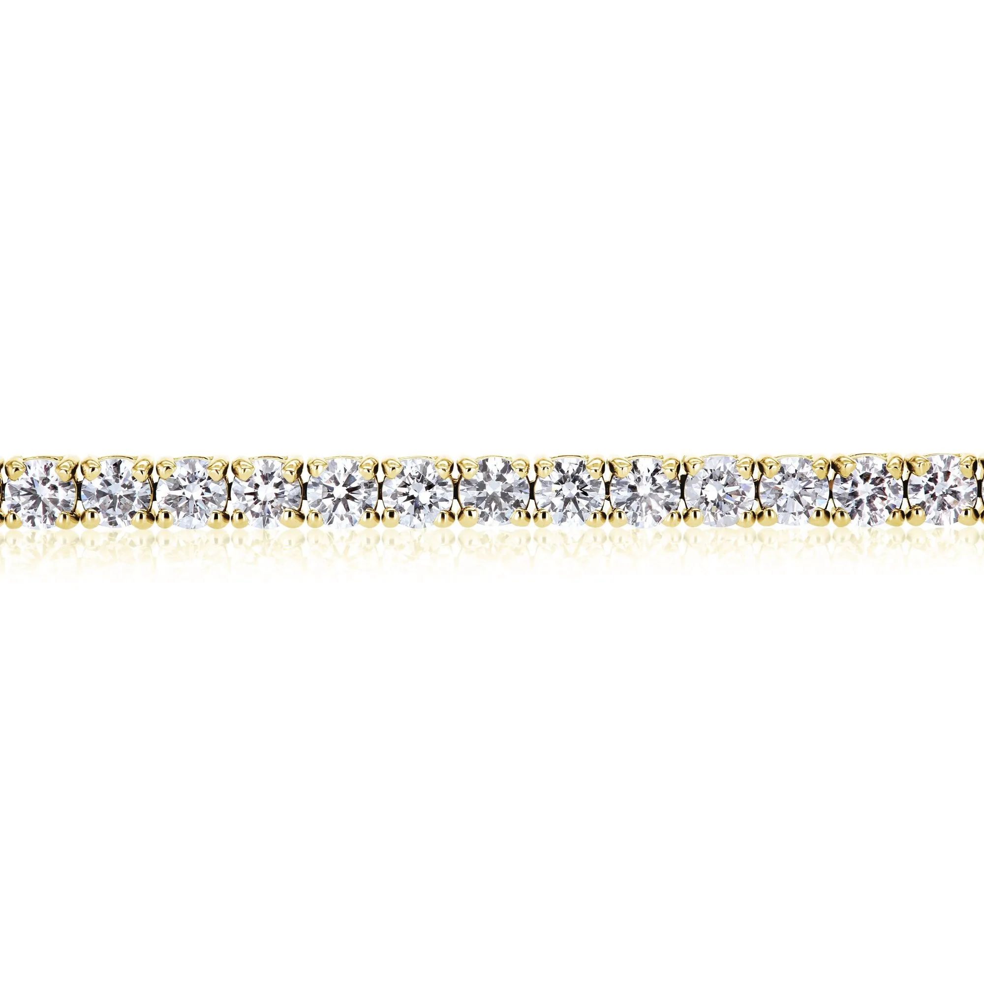 6 CTW Lab Diamond Tennis Bracelet