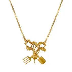 Alex Monroe Award Winning Radish Necklace