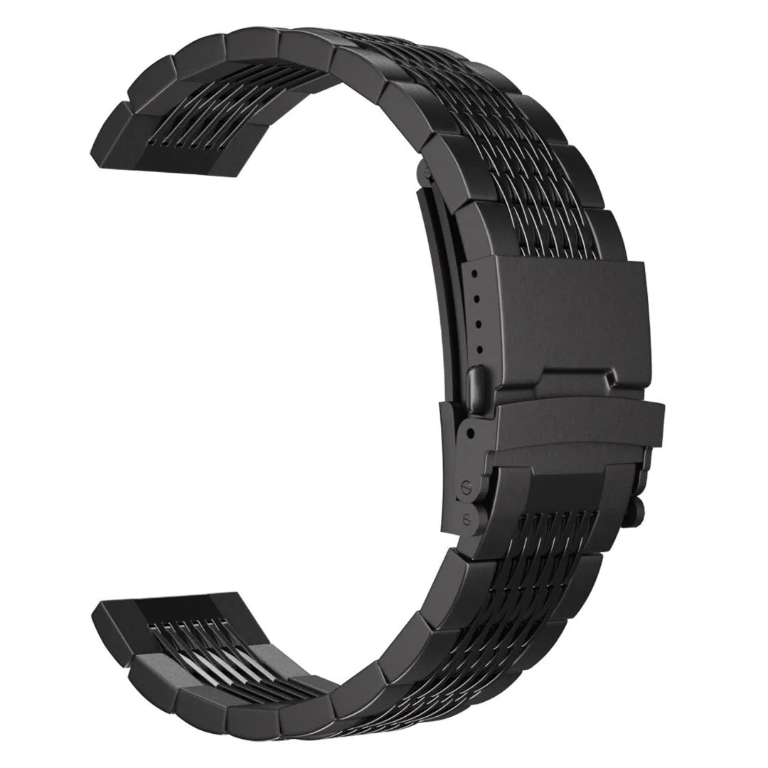 Amazfit Active Luxury Steel Chain Strap (Black)