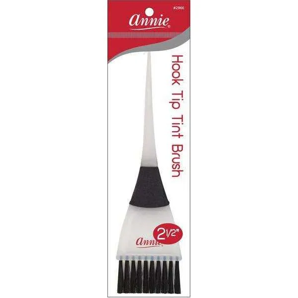 Annie Tint Brush with Hook Tip 2.5In