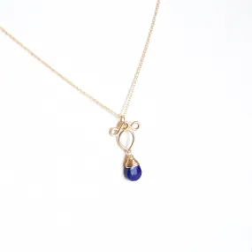 Arabella - Lapis Lazuli, 14k Gold Filled Necklace