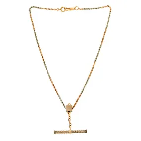 Art Deco Watch Chain Necklace