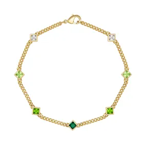 Aura Anklet - Green