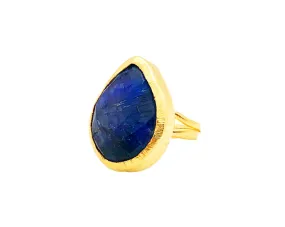 AZUL TEARDROP RING