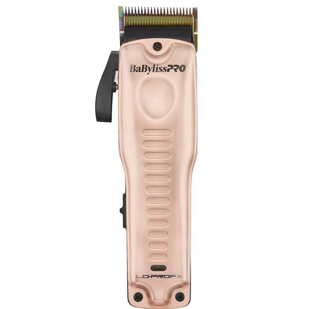 BaByliss Pro Limited Edition LO-PROFX Clipper & Trimmer Gift Set ROSEGOLD with Comb