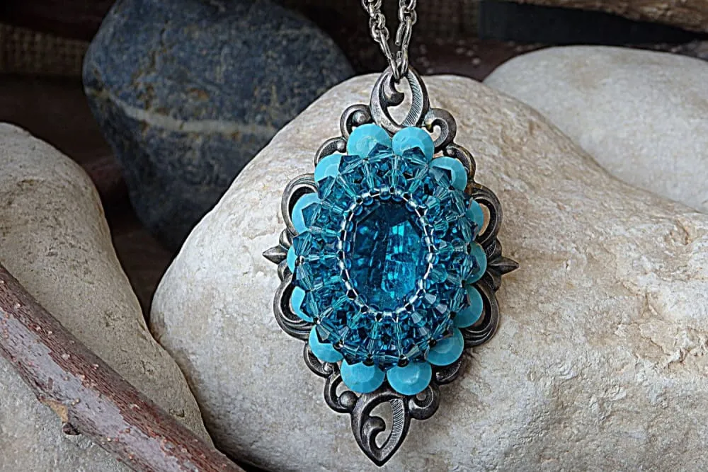 Bead Crochet pendant