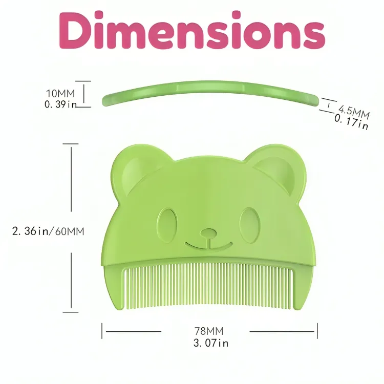 Bear Shape Baby Hair Comb