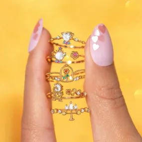 Beauty and the Beast Friends Themed Ring