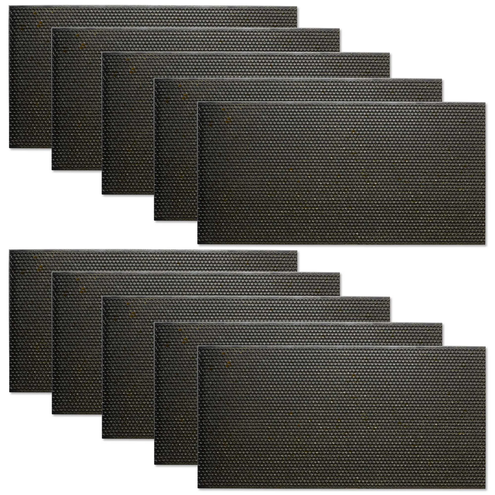 Beeswax Foundation Sheets - 10 Pk Black