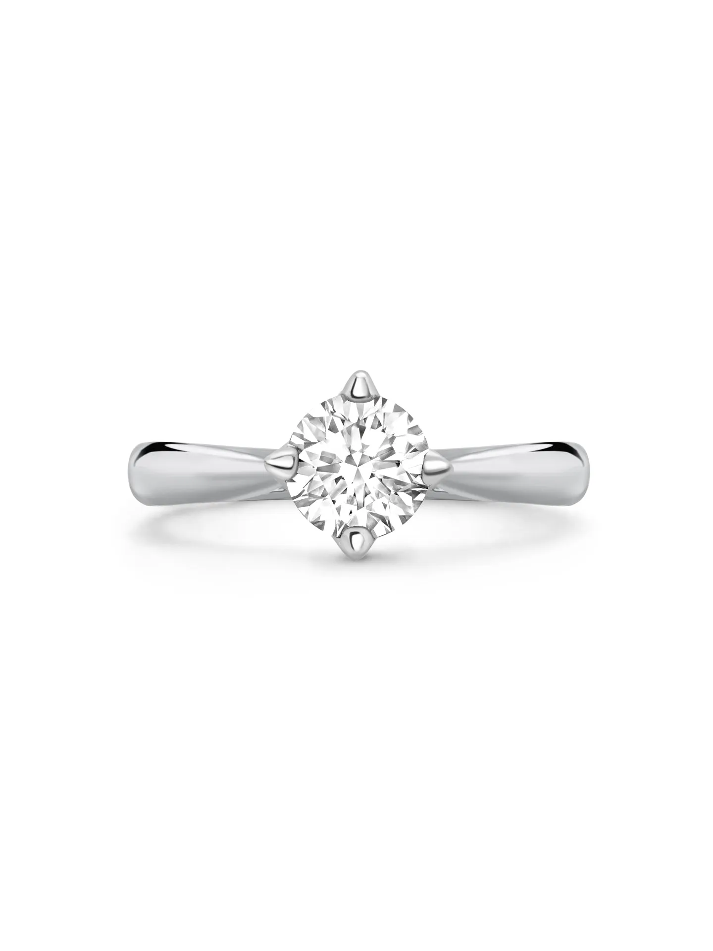 Boodles Brilliance Platinum Diamond Engagement Ring 1 Carat GVS1