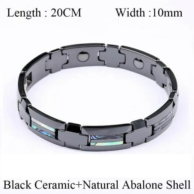 Bracelet Charm Jewelry 2021 Ceramic Opal Tungsten Bangles For Men's & Women's