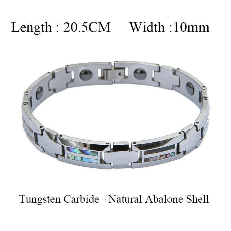 Bracelet Charm Jewelry 2021 Ceramic Opal Tungsten Bangles For Men's & Women's