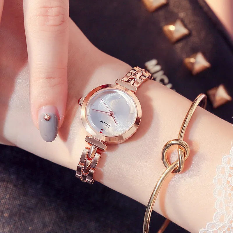 Bracelet simple chain waterproof ladies watch