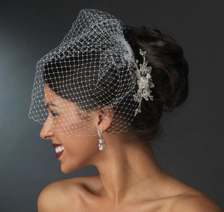 Bridal Birdcage Veil with Comb