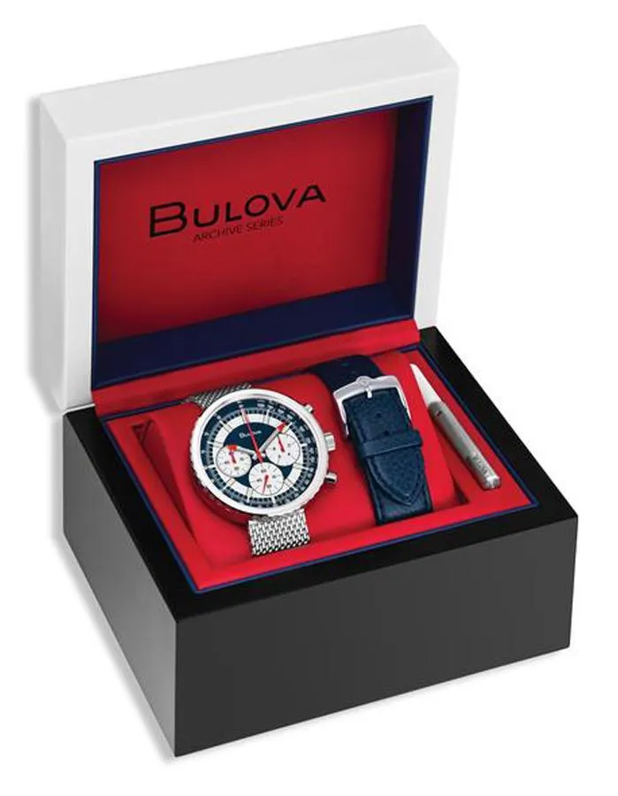 Bulova Mens Special Edition Chronograph C Boxed Set - Stainless Steel