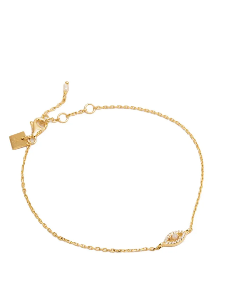 By Charlotte Eye of Intuition Bracelet in Gold Vermeil