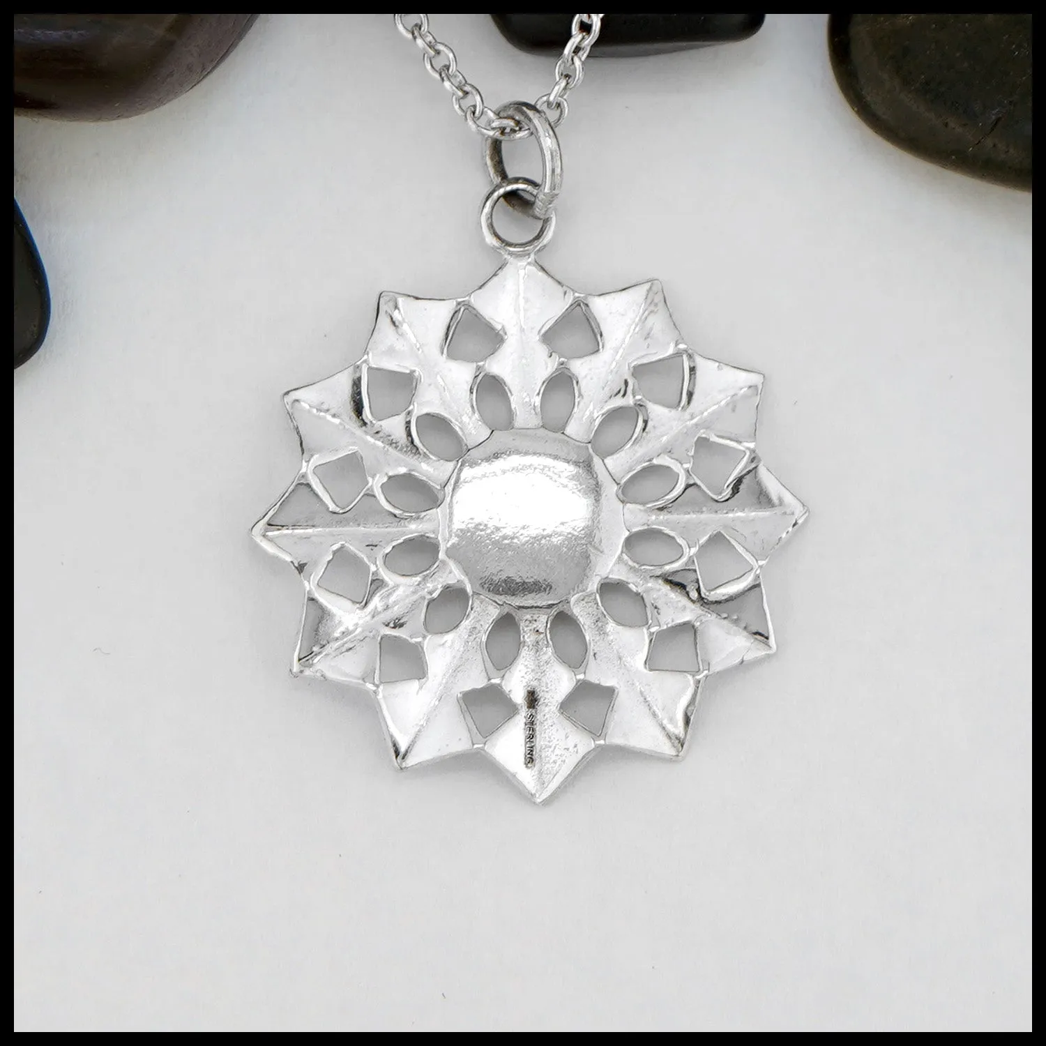 Cheryl's Snowflake Large Pendant