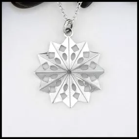 Cheryl's Snowflake Large Pendant