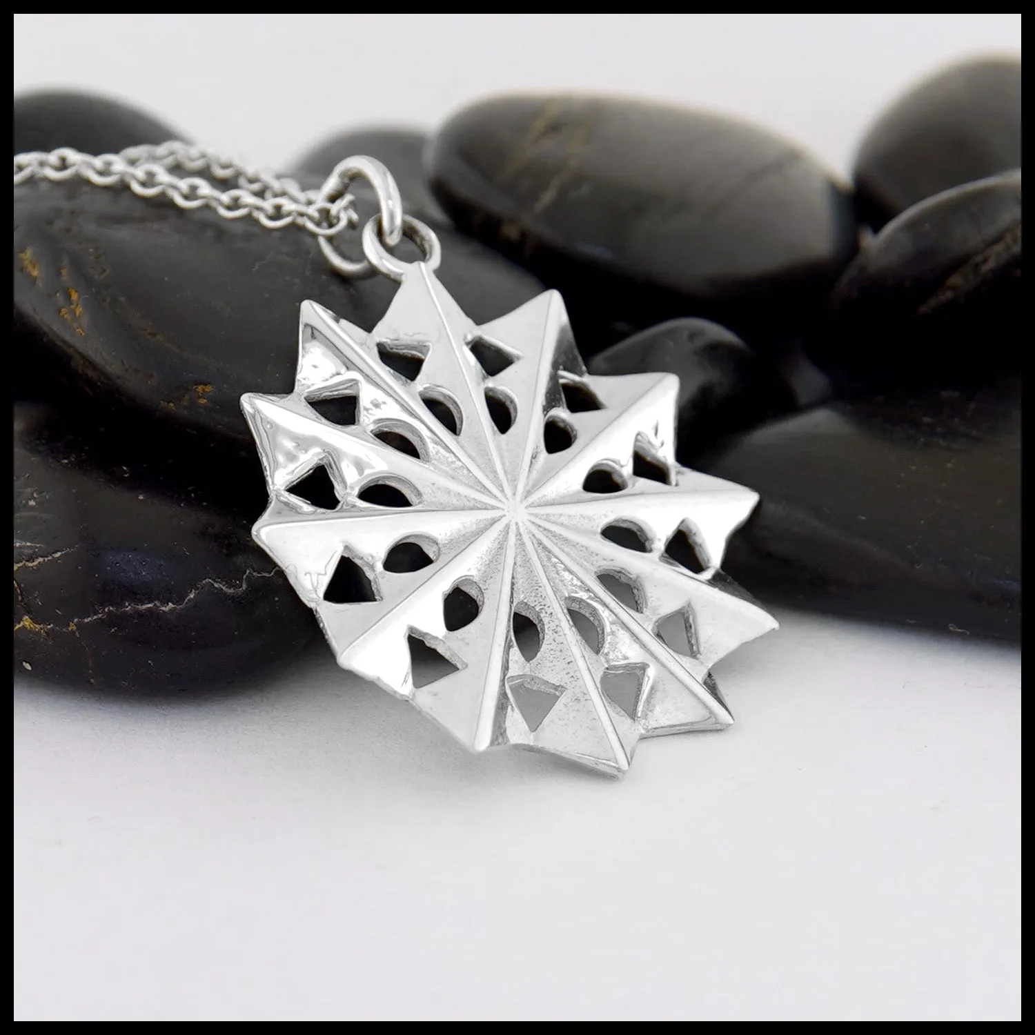 Cheryl's Snowflake Large Pendant