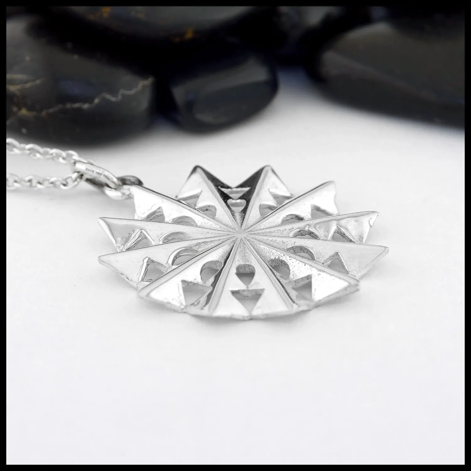 Cheryl's Snowflake Large Pendant