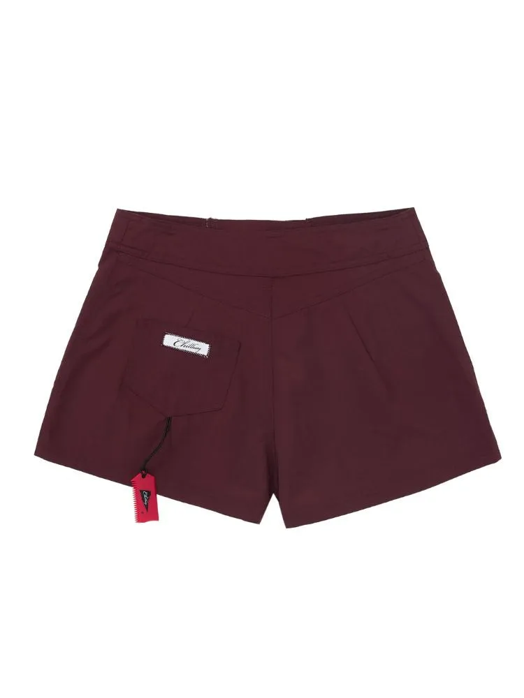 CHILLHANG Retro Long Lines Surfing Shorts