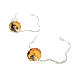 Contempo Tortoiseshell Hoop Earrings