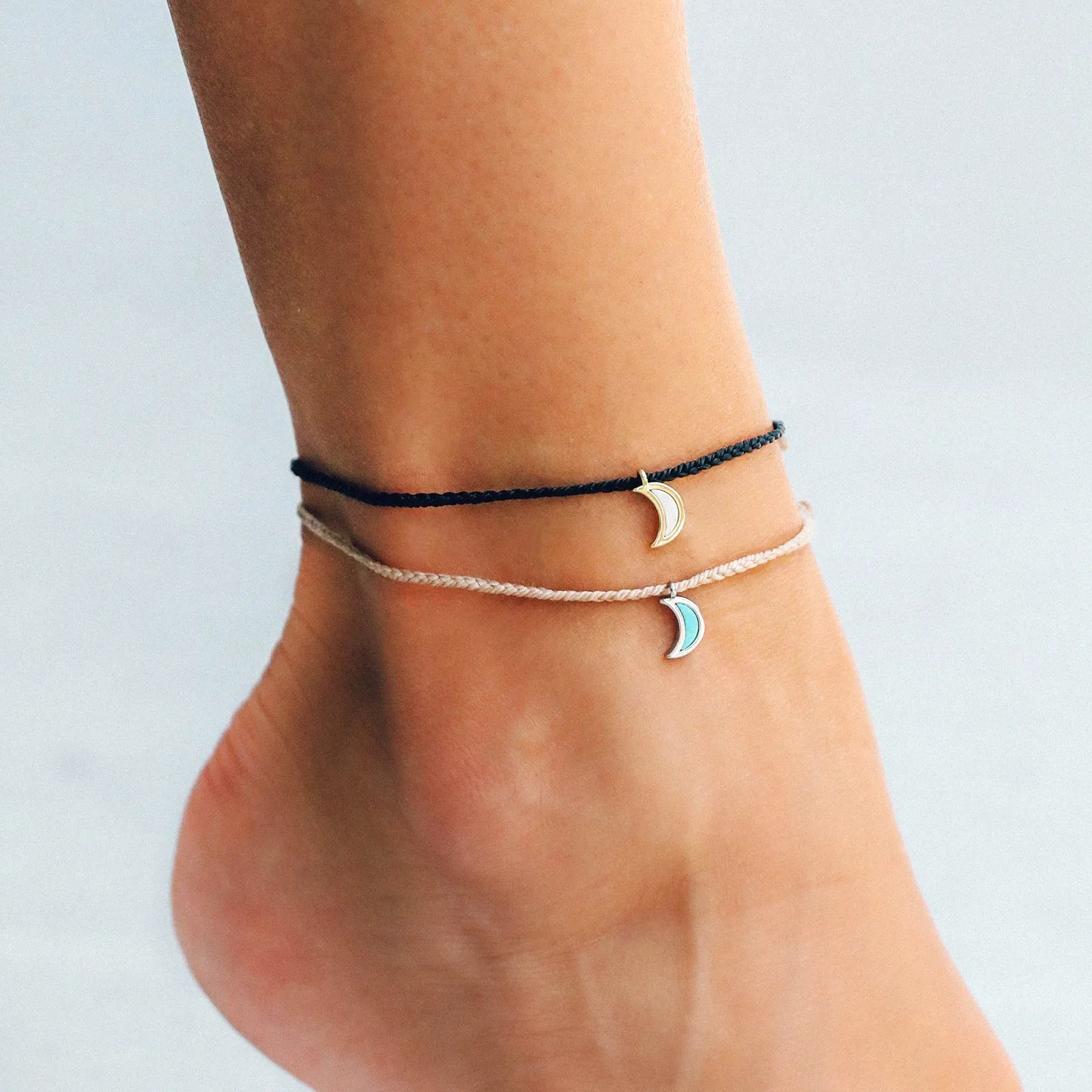 Crescent Moon Anklet