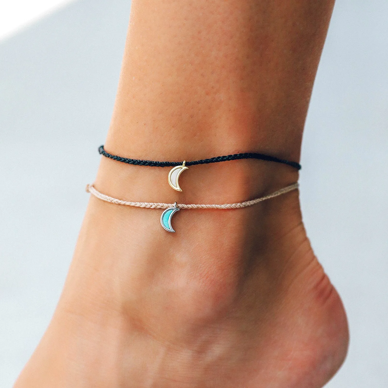 Crescent Moon Anklet