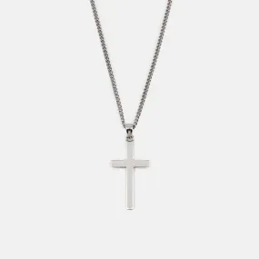 Cross Necklace | silver