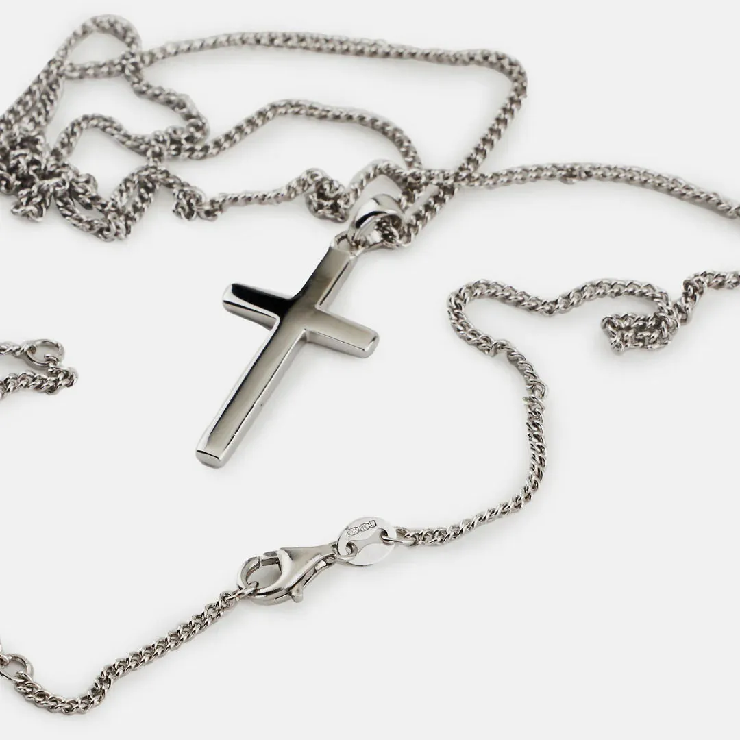 Cross Necklace | silver