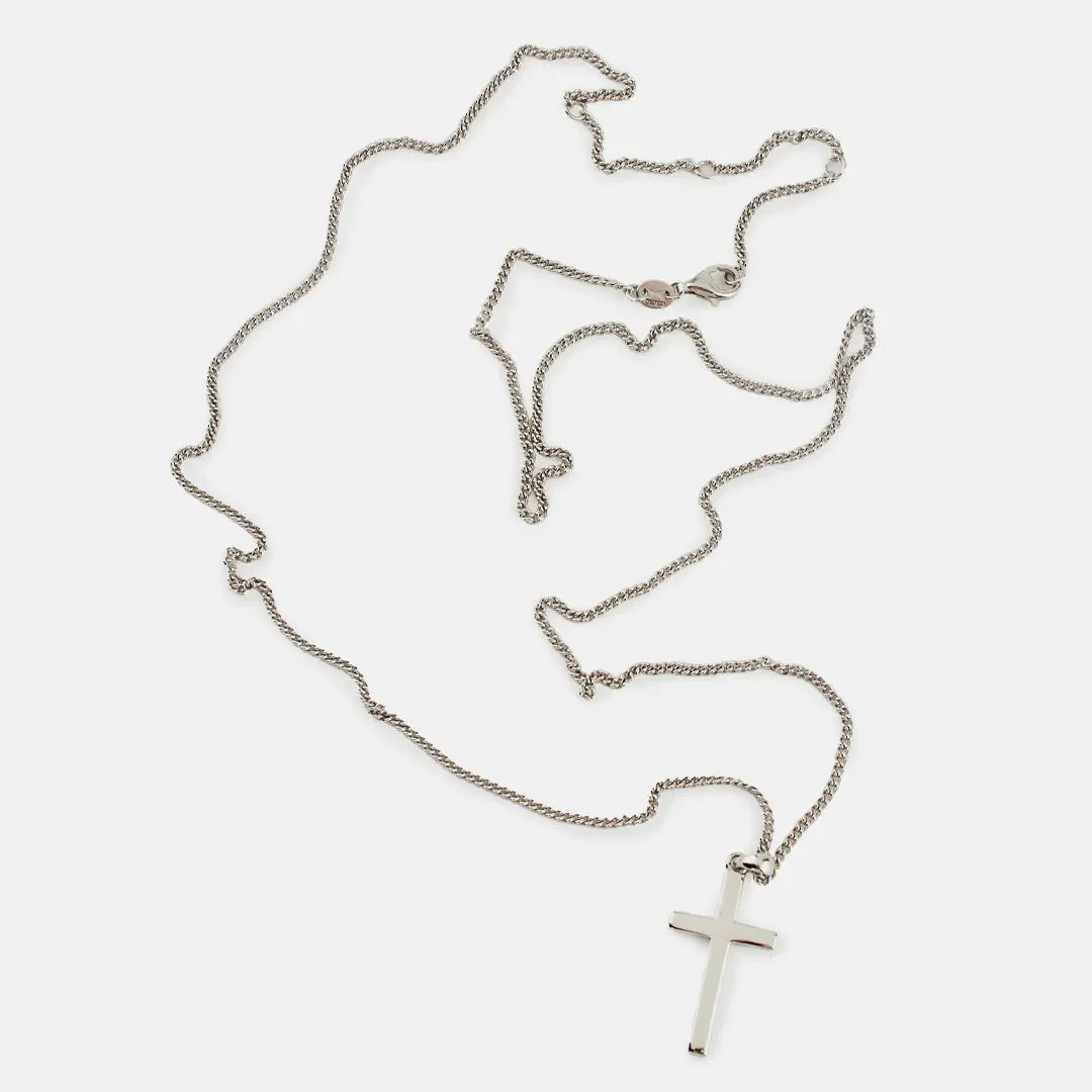 Cross Necklace | silver