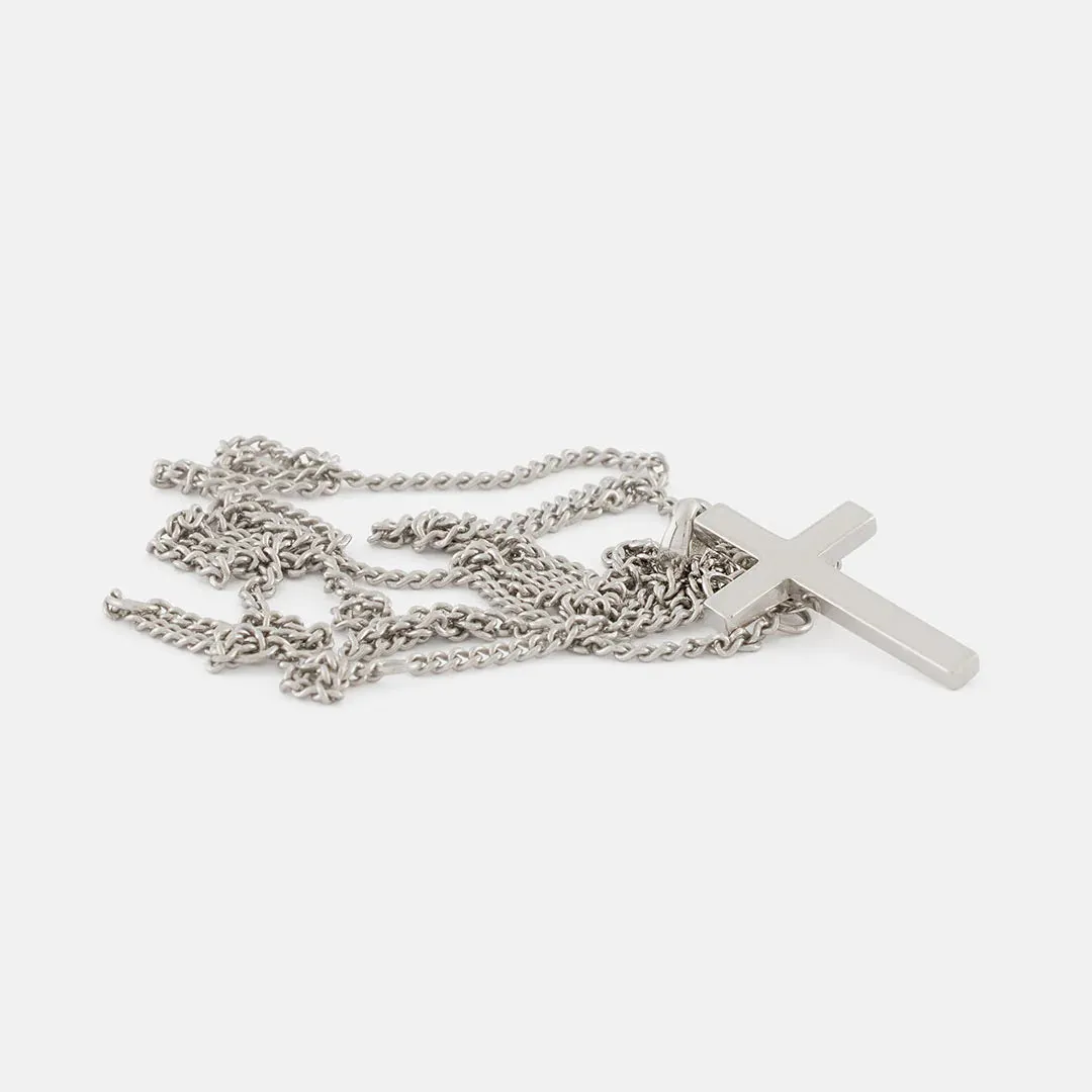 Cross Necklace | silver