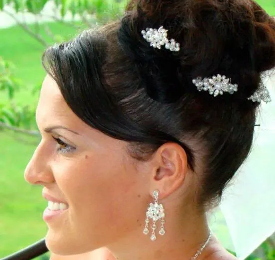 Crystal & Pearls Bridal Hair Comb