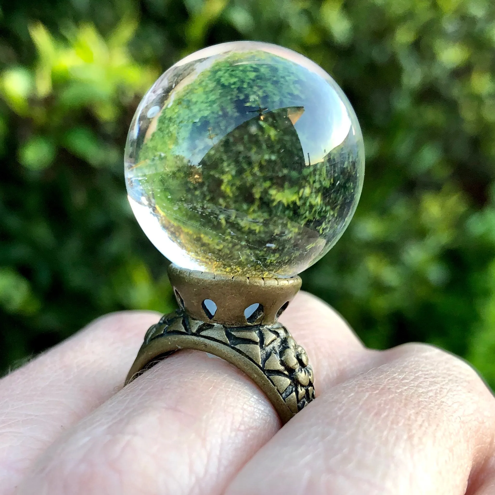 Crystal Ball Ring