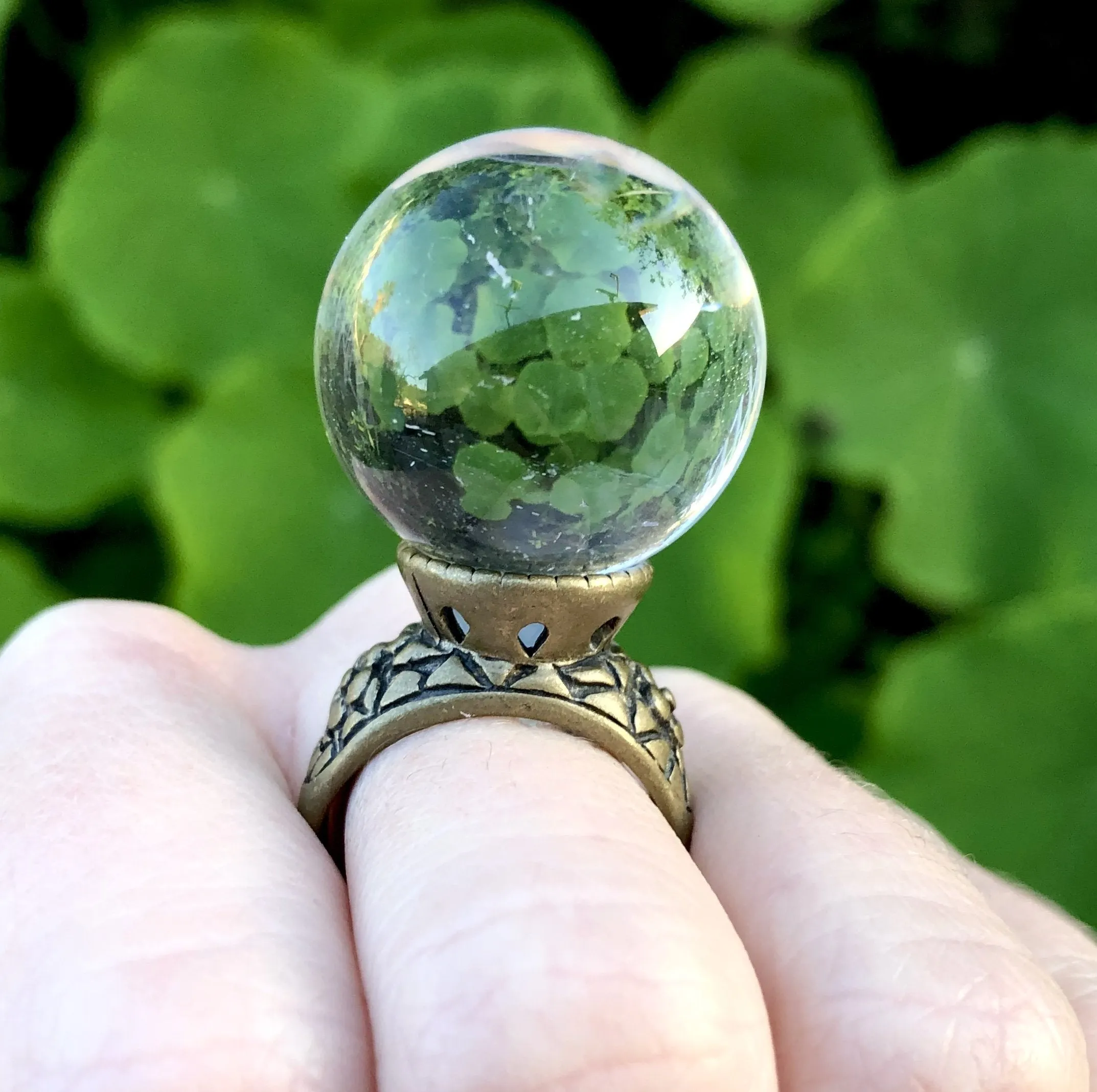 Crystal Ball Ring