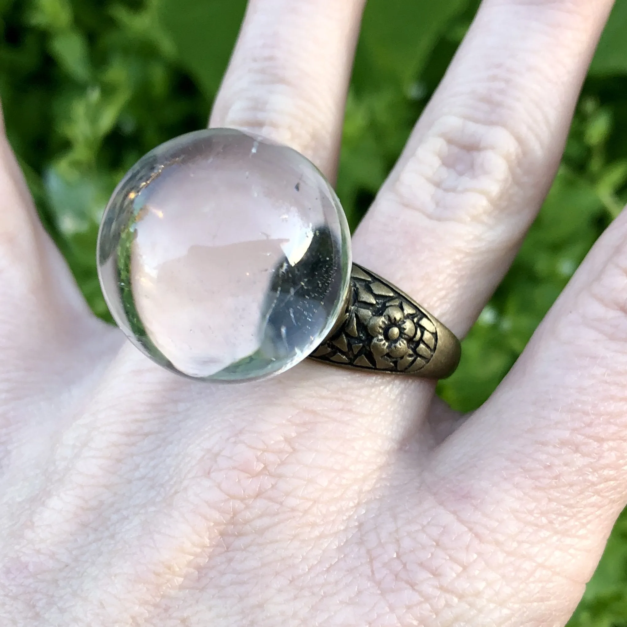 Crystal Ball Ring