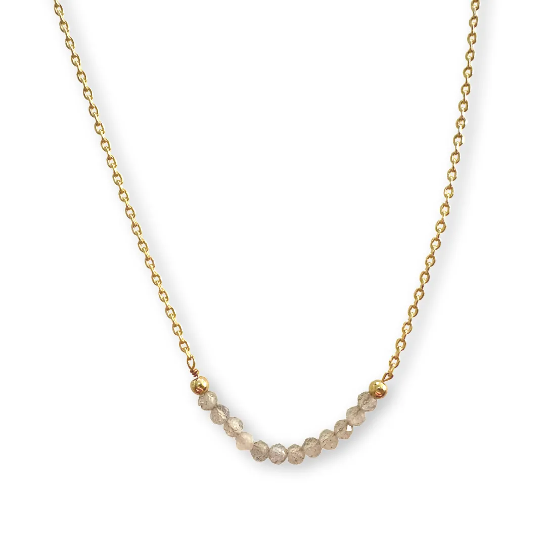 Crystal Bar Necklace