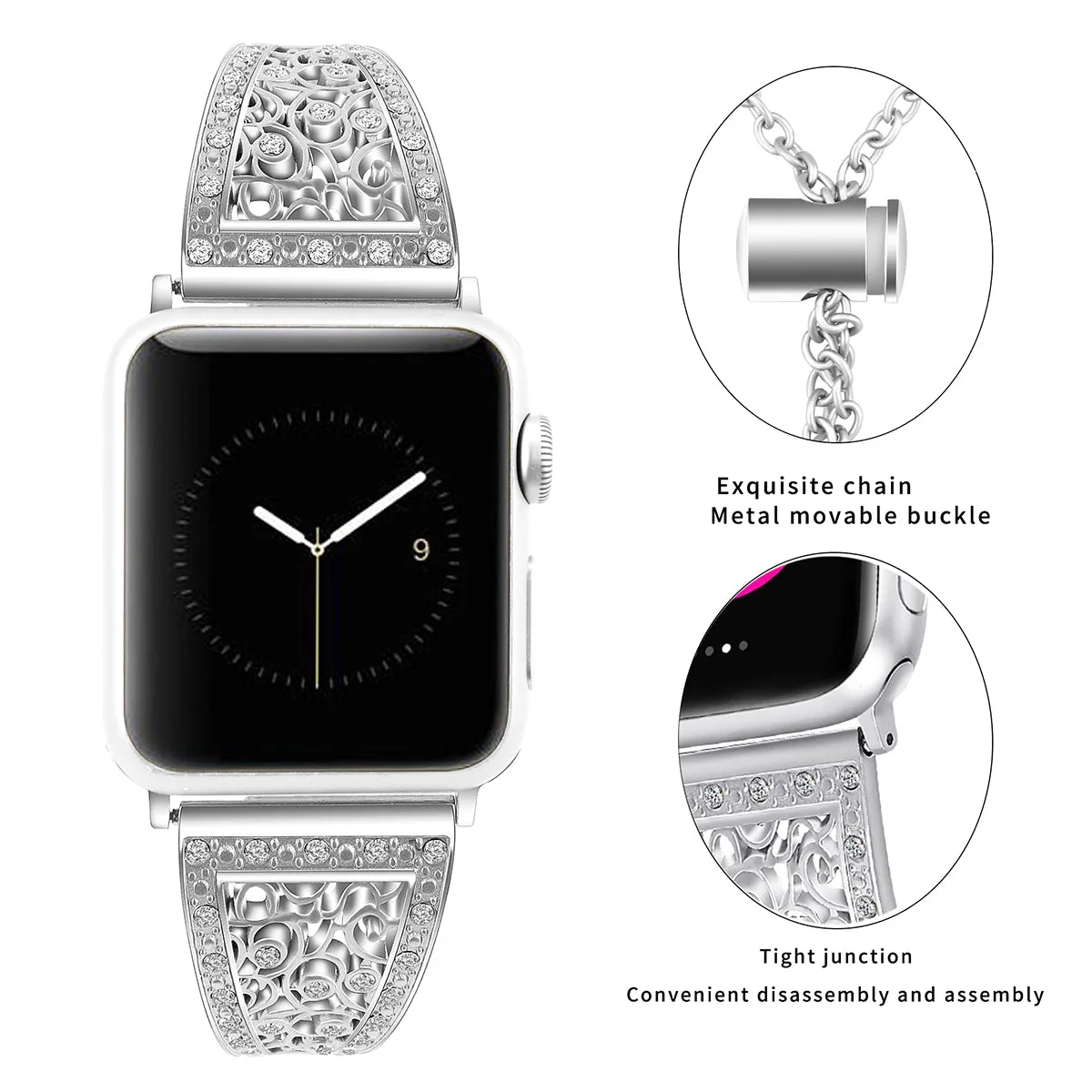 Cuff Bangle Design Bracelet Band for Apple Watch