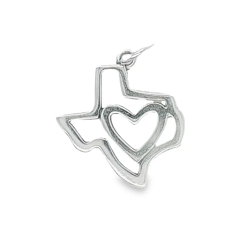 D485 Texas Heart Pendant