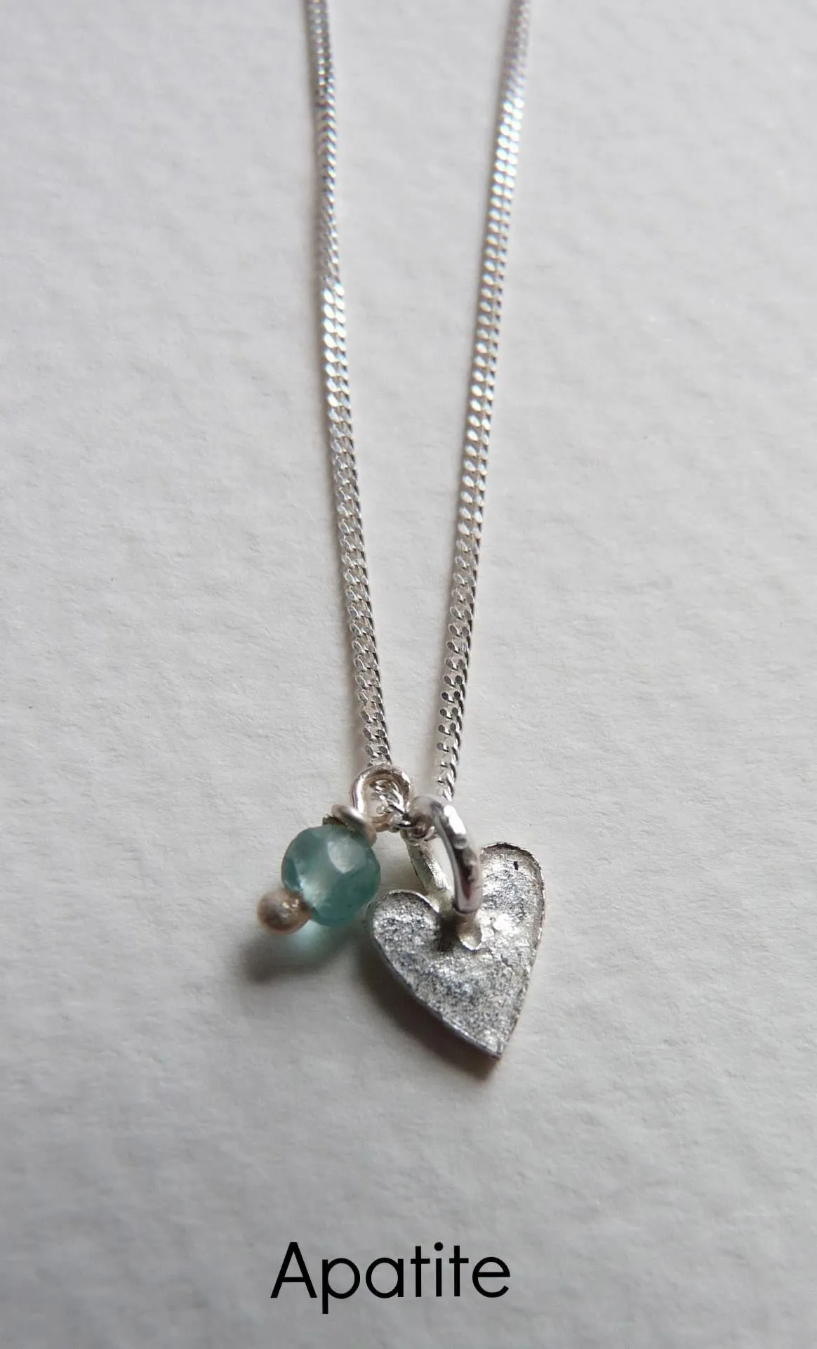 Delicate Silver Heart Necklace