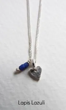 Delicate Silver Heart Necklace