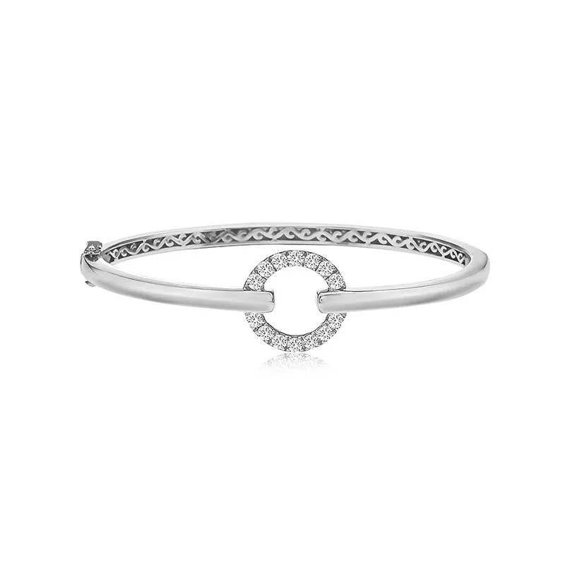 Diamond Circle Stacking Bracelet